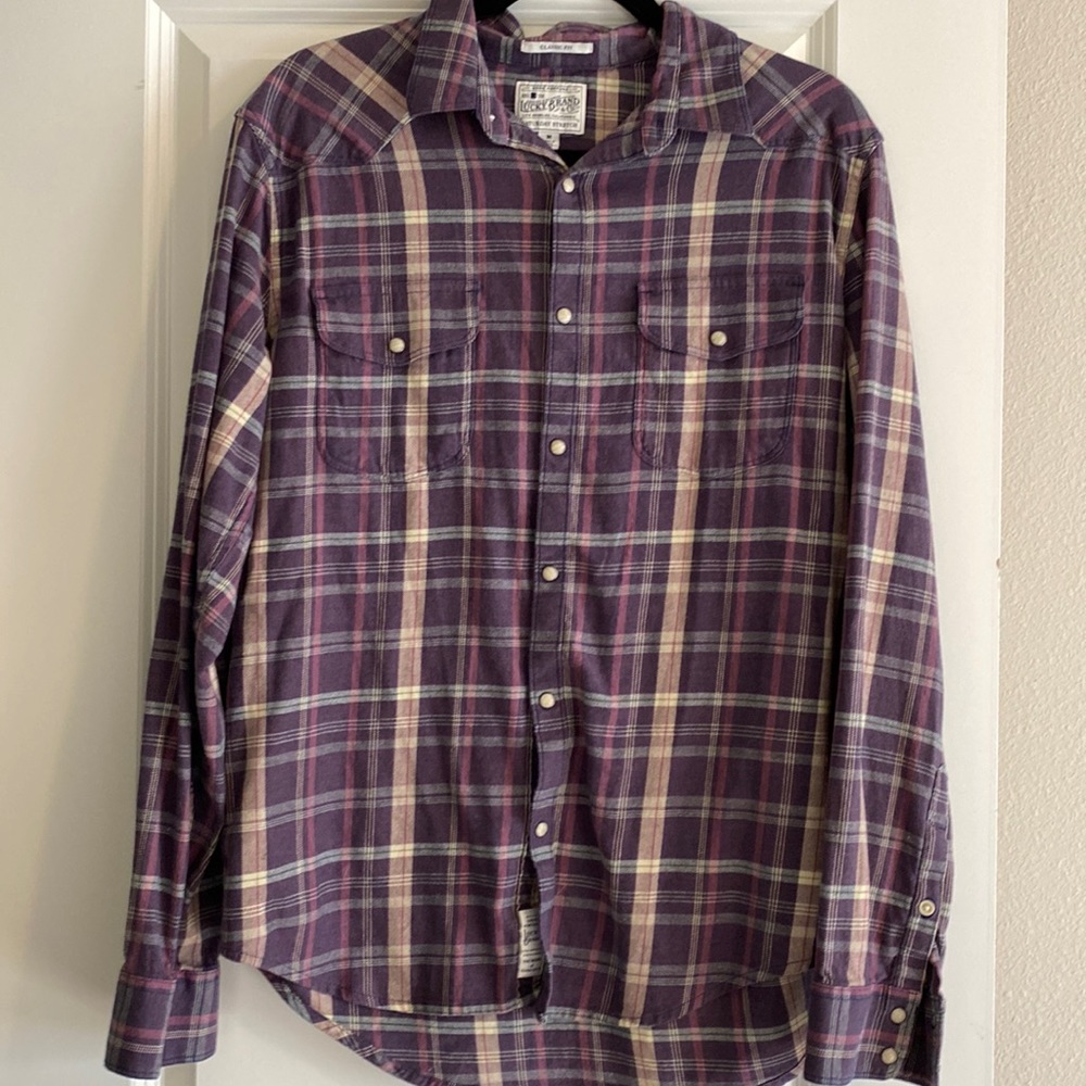 Lucky Brand Flannel Button Down
